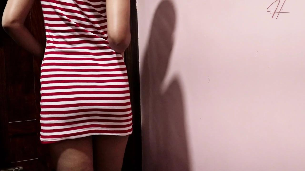 Big Ass Amateur Stepsister Standing Fuck in Kitchen Corner