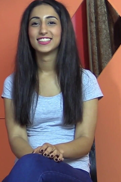Interview 01 - Model Aileen, 19, at the Porn Casting