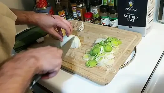 Приготовленная сперма 3 Leek Chili с маслянистой дрочкой