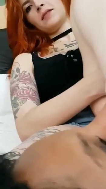 Memorable moment from "My two slaves have the chance to lick my feet"