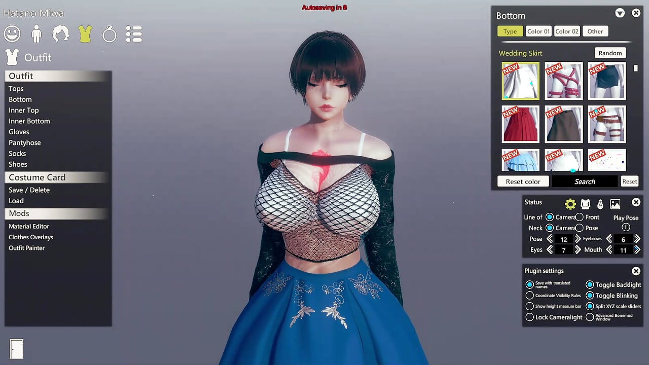 허니 셀렉트 섹시 캐릭터 3D 제작