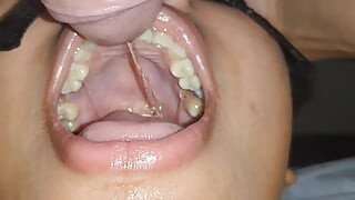 Pissing and cumming in my piss slave's deep throat