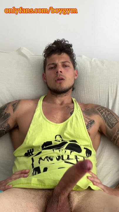 My Big cock has a surprise! cumming