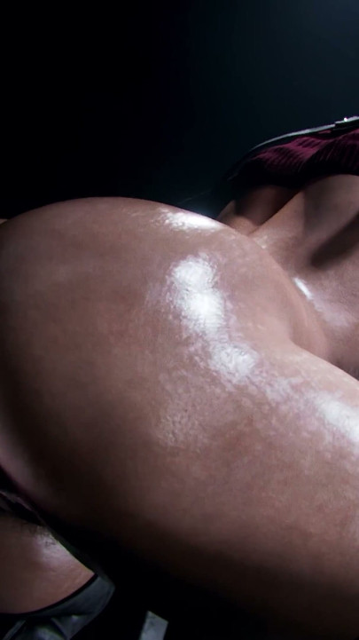 Ada Wong Extreme Big Dildo Fuck Machine Anal Fuck with Moans - 3D Animation