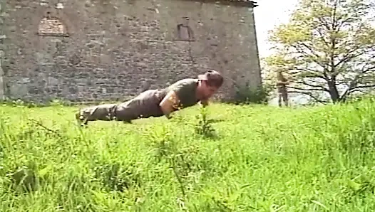 Mature Blonde MILF Stretched Wide in Outdoor Hardcore Pounding