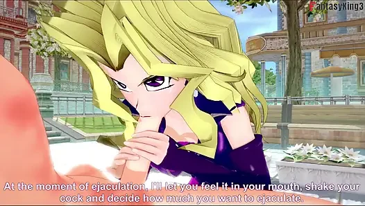Mai Valentine'in oral seksi - yu gi oh