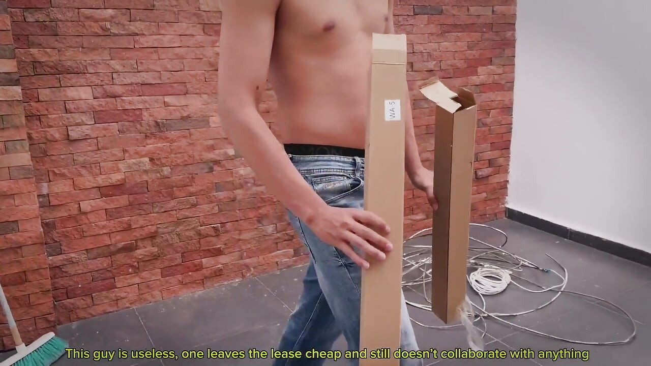 Amazing! Best Pay: My Roommate Gets Fucked for Helping Him with Chores