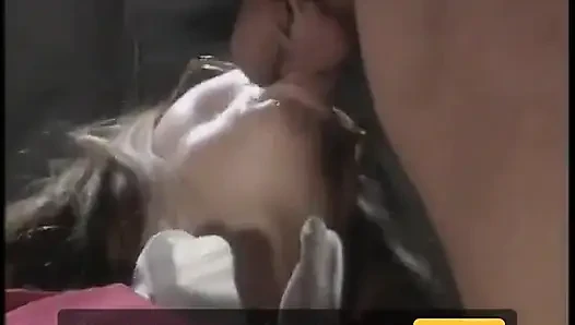 Lucky stud gets a blow job from his horny secretary