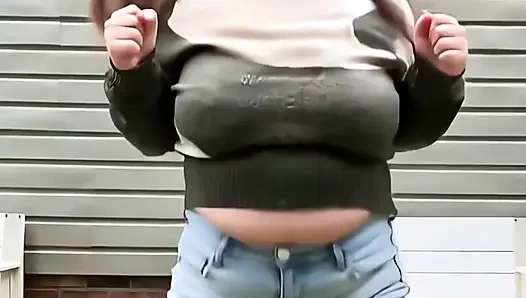 Bouncing my big tits in a gay lesbian sweater and other jumpers for my 48F soccer coach wanting to fuck her and the entire team!