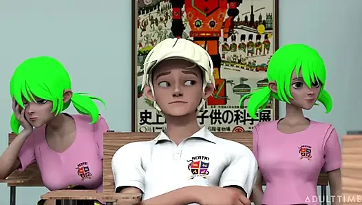 Hentai Sex College Episode 5 - Big Dick Student Impresses MILF Principal with Second Round After Creampie!