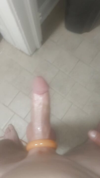 Pov white cock