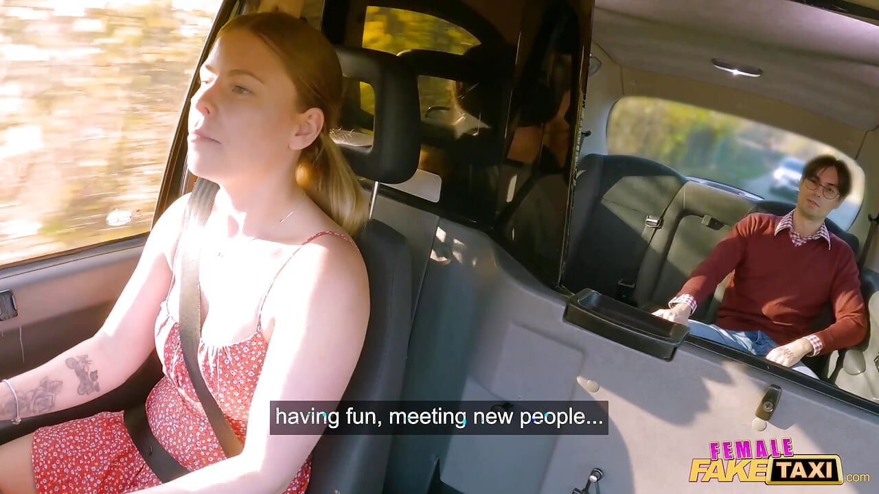 Female Fake Taxi - blondes schottisches schätzchen samantha joiner, heißer hardcore-sex mit süßer schüchterner streberin