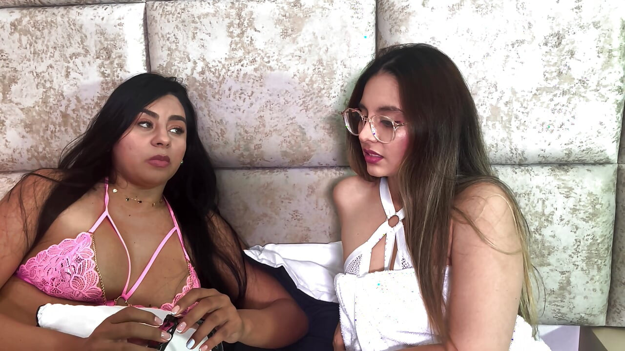 LESBIAN ENCOUNTER BETWEEN ROOMMATES AND CO-WORKERS