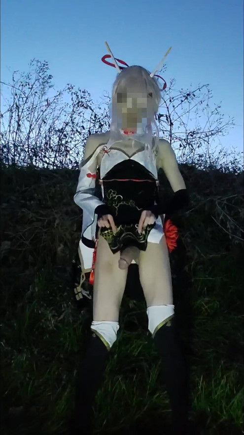 Chinese New Year Ayanami Japanese Cosplay Public