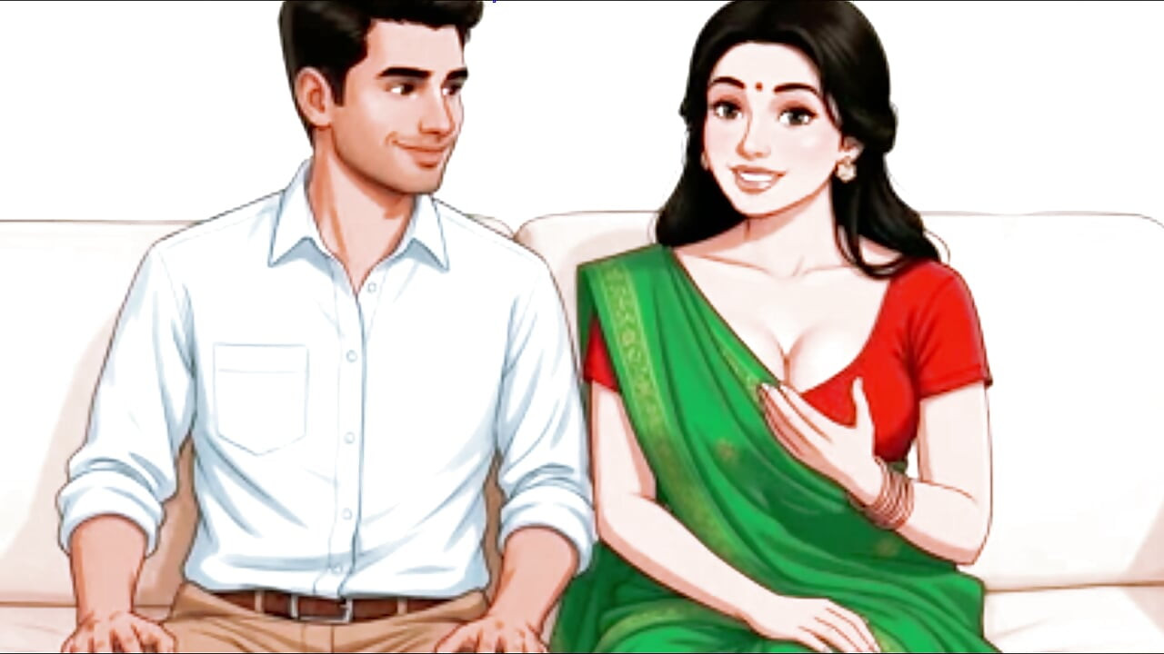 La bhabhi india Lavanya follando con su dewar cuando el marido no está en casa