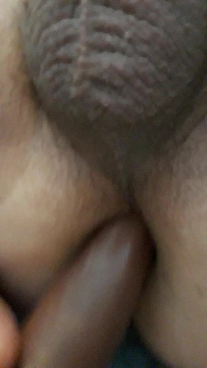 Playing with my new dildo