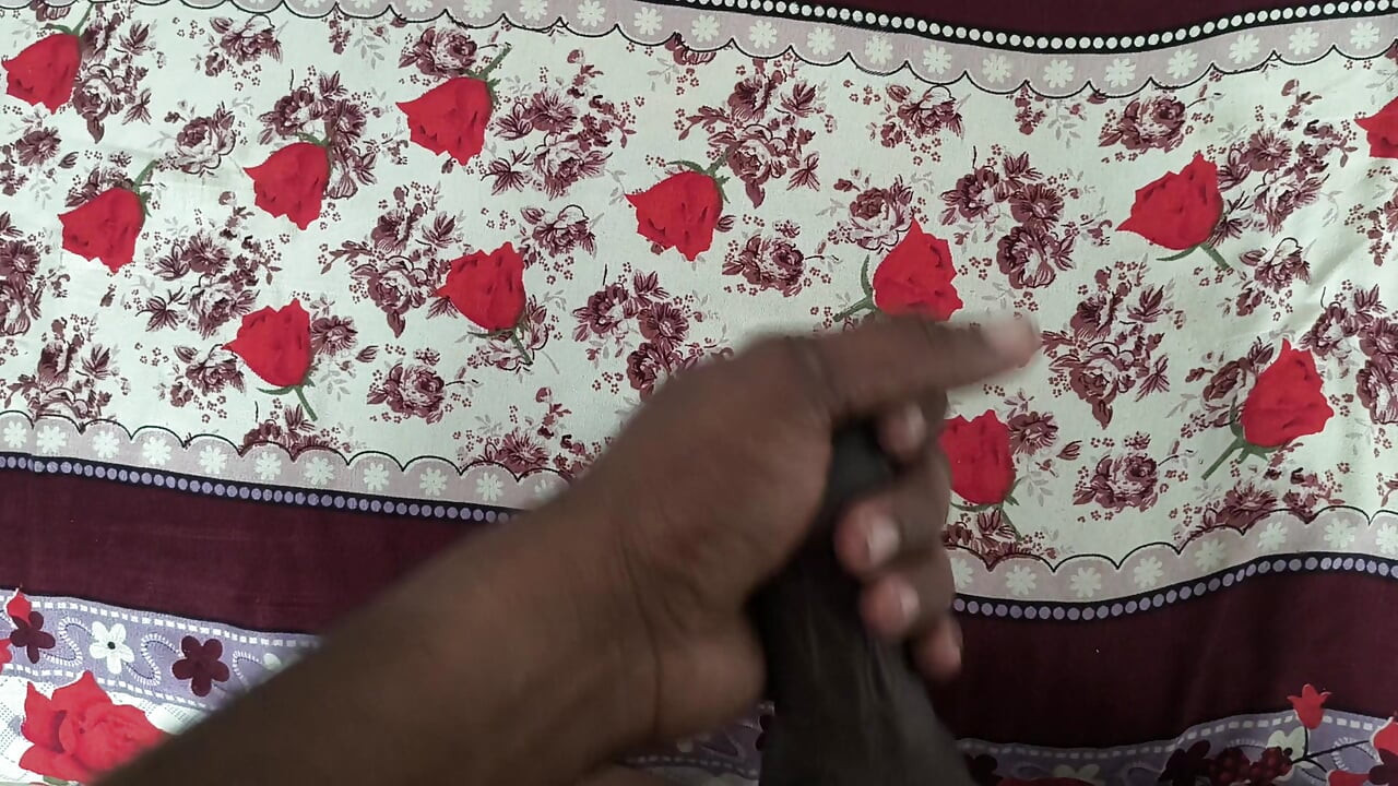 A man masturbating by stroking his penis.