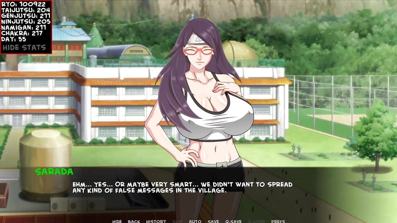 Sarada Training V2.2 Part 9 Get Back to Work by Loveskysan69