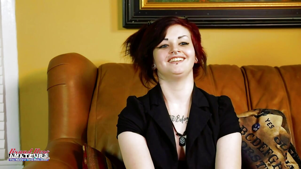 Sexy Inked Brunette Marcie Plays With Toys!