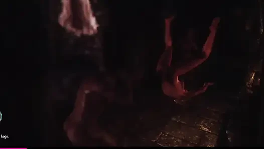 Skyrim OSEX 3some  Wizard Sex