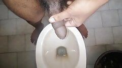 Black asian hard cock touching in bathroom afternoon