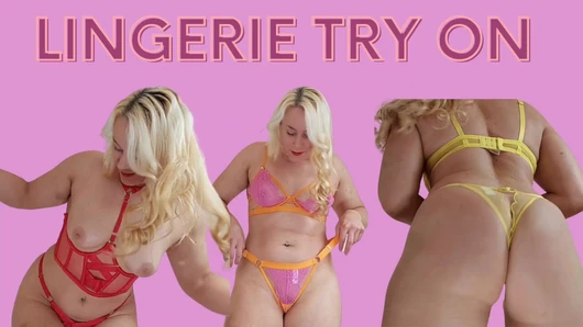 Sexy Lingerie Try On Haul – Michellexm