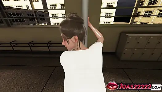 Miwa pov - pantat bahenol tante seksi dientot gaya doggy habis-habisan sampai dicrot di dalam - pov