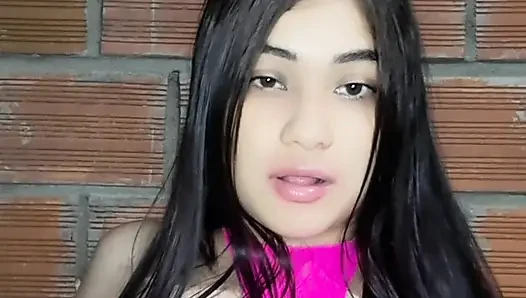 I masturbate my stepsister's tight pussy and play with perfect natural tits
