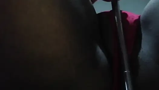 ep9 Desi stepmom found the cam of stepson and she strips for him to see Pussy Show Begins Laying on the bed starts her boobs job