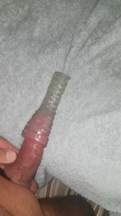 Fucking my toy.
