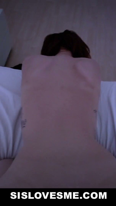 April Reid Is Constantly Getting Scared By Her Asshole Of A Stepbrother When She is Half Naked | Clip 3