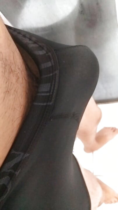 샤워 후 흑인 섹시 젖은 속옷 - 내 자지를 잡고, 내 핫한 몸을 느끼고, Ven y Siente