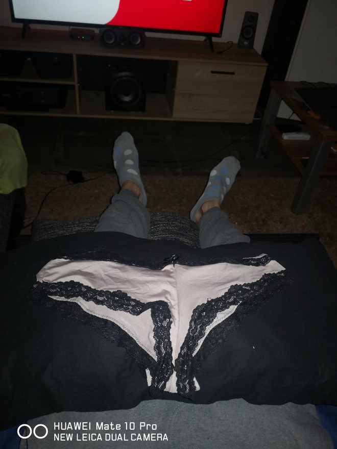 At the request of a user, I inseminated her panties and sent them back to her!