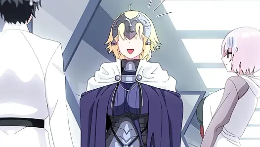 Jeanne d'arc alter wird von ihrem meister ohne gnade gefickt