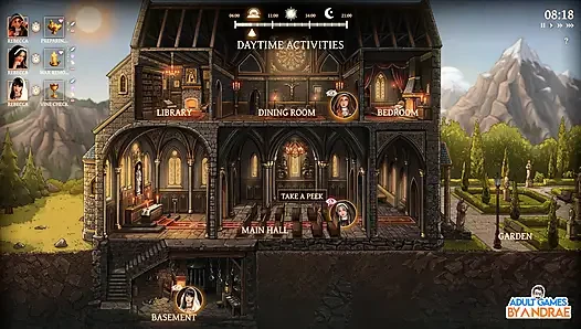 Sisters in Sin Gameplay Part 19 - Helga Caught Fingering in Front of the Altar