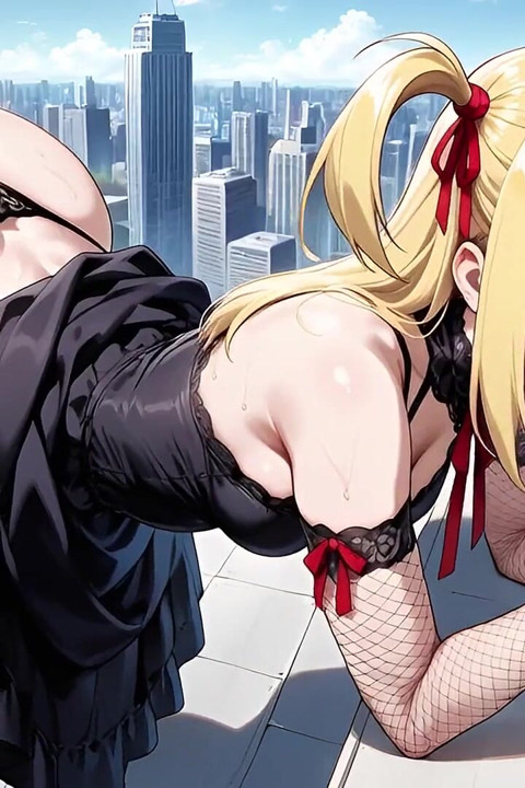 Amane Misa, Death Note'un yapay zeka uyarlamasında Light'ı merkezin çatısında baştan çıkardı