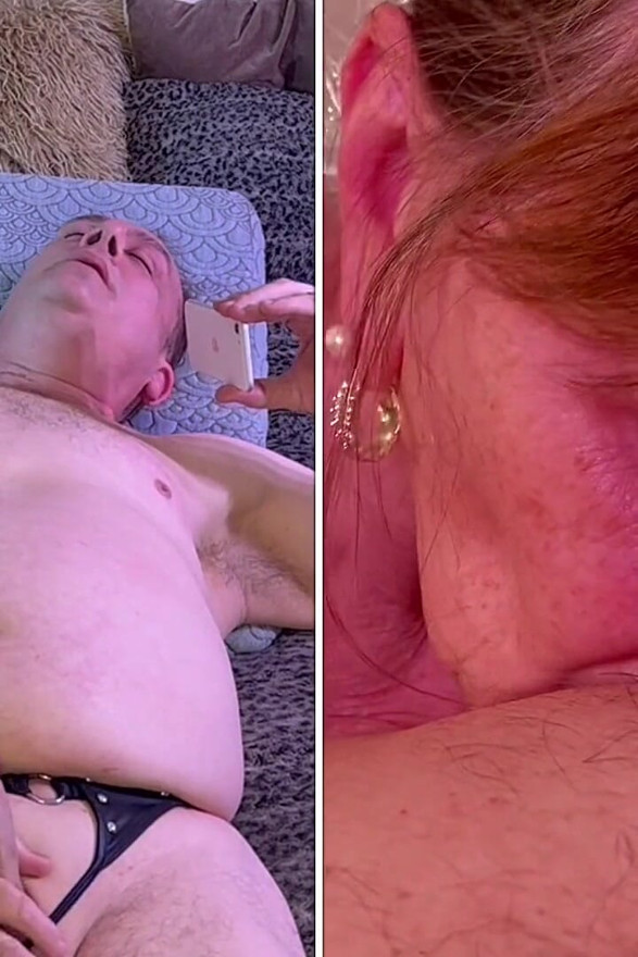 Granny Bambi: Deep Throating, Cocksucking GILF