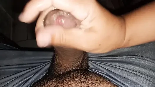 My stepsister gives me a nice relaxing massage while I work from home on the computer.