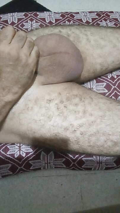Hot cum after a long handjob