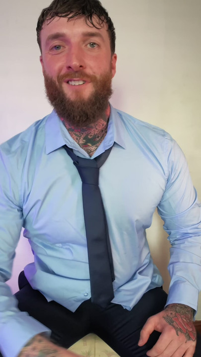 Tattooed Dom Shirt & Tie Worship Preview