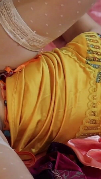 Key moment from "2219 (02) - Amateur French Couple, Clothed Sex, Satin Lingerie, Rimming, Doggystyle"