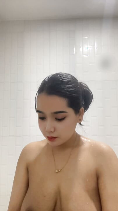 Bathing during the dry season feels so good it actually turns me on.