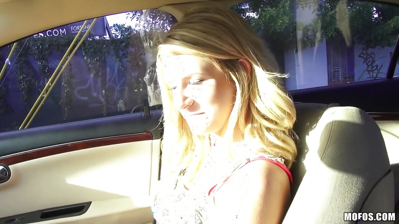 Stranded Teens - Hungry Blonde Dixie Belle Bounces on Bruno Cock After a Gas Station Bathroom Pickup