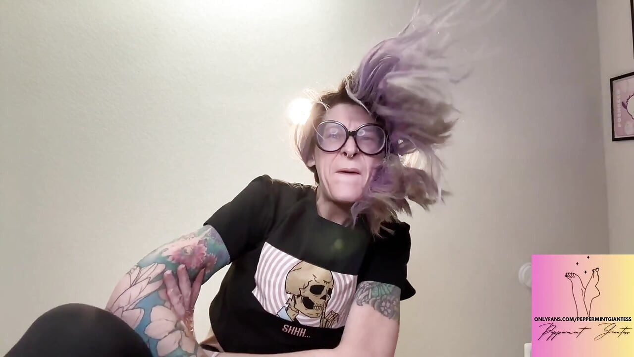 Giantess Breaks in Your Home Dominate N Takeover