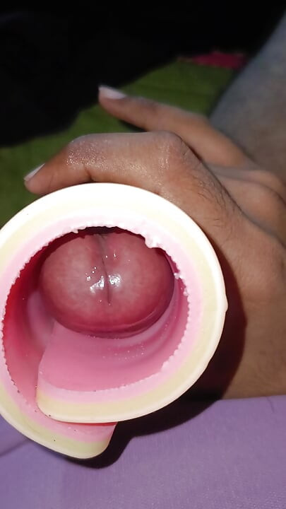 Gujarati boy sillicon pipe use for masturbation hard fucking dick with fully wet