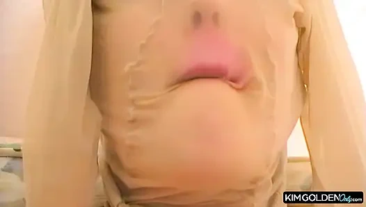 Nylon-Encasement mit geiler Insertion