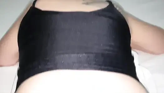 She doesn't take her panties off to have sex.