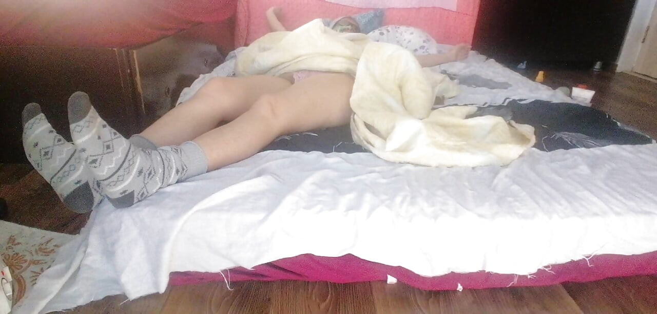 Foreplay in the bedroom with an amateur couple. Hot amateur couple foreplay in the bedroom.