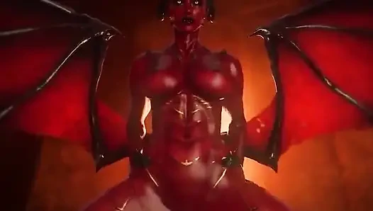 Orgazm olan kovboy kızda oc succubus