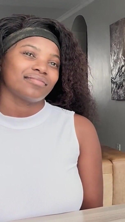 I knew this BIG TITS EBONY TEEN always dreamed of Miami... guess her broke BF couldnt make it happen | Clip 1